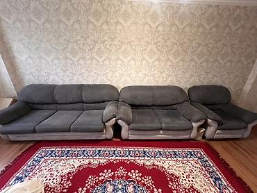 Диваны: Комплект мягкой мебели: два трехместных дивана и одно кресло в одном — 4