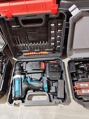 Наборы электроинструментов: Cordless Tool Kits in Cases Description: - Various professional tool — 4