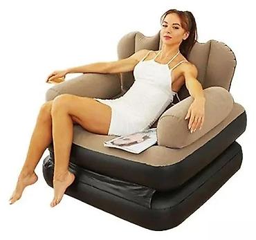 ugaone garniture na p: Krevet,fotelja na naduvavanje 2/1 NOVO. OPIS PROIZVODA: Materijal — 2