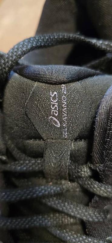 black: Мужские кроссовки, 42, Asics, Б/у, цвет - Черный, Самовывоз, Платная доставка — 7
