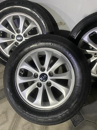 Колеса в сборе: KIA orijinal yüngül lehimli disklər və şin dəsti - Komplekt: 4 ədəd — 3