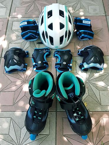 debilqə: Ролики Powerslide Joker Blue Sky Combo - в хорошем состоянии и — 2