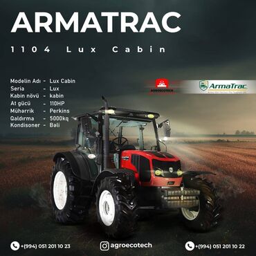 kreditle traktor satisi: Traktor Armatrac (Erkunt) 1104lux, 2024 il, Yeni