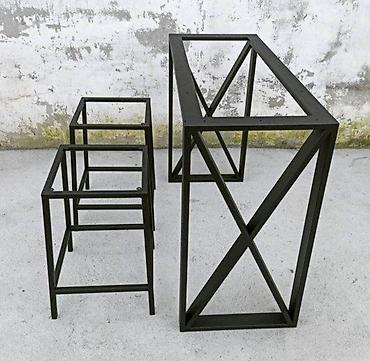 barski stol: BARSKI STOLOVI MODEL X22 | Izrada nameštaja po meri Drvo& metal — 3