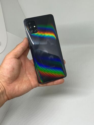 купить самсунг а51 в бишкеке: Samsung Galaxy A51, Б/у, 128 ГБ, цвет - Черный, 2 SIM