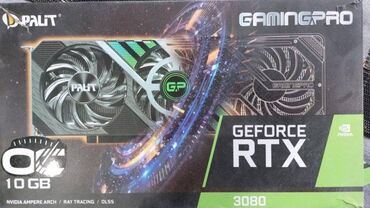 Видеокарты: Видеокарта, Б/у, Palit, GeForce RTX, 10 ГБ, Для ПК