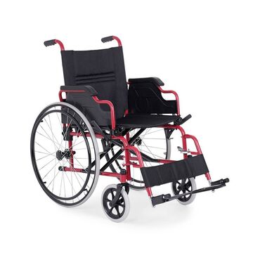 Инвалидные коляски: Инвалидная коляска (красная) FS903 Оптом и в розницу Прямые