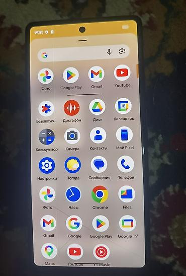 гугл пиксел: Google Pixel 6A, Б/у, 128 ГБ, цвет - Черный, eSIM — 3