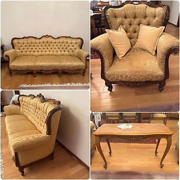 İşlənmiş, Klassik divan, Kreslo