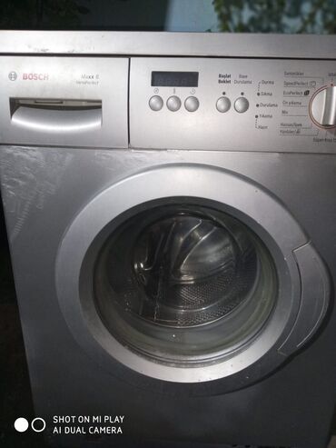 Hava nəmləndiriciləri və təmizləyiciləri: Paltaryuyan maşın Bosch, 6 kq, İşlənmiş, Avtomat, Qurutmasız, Kredit yoxdur