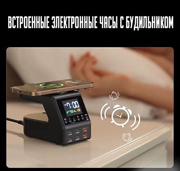 hoco eq34 plus: Док-станция 10в1 Gan Charger H688 Купить в Бишкеке — беспроводная — 7
