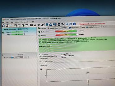 ssd: Daxili SSD disk 512 GB, M.2, İşlənmiş — 2