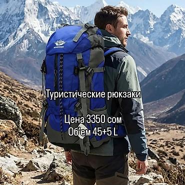 кемпинг: Туристические рюкзаки для треккинга и альпинизма Варианты объема: - — 4