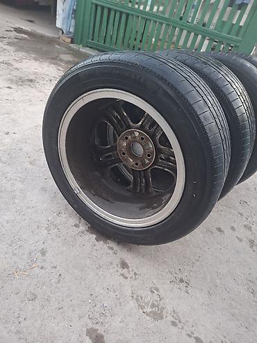 h: - Диски: 5-лучевые, оригинал Honda, разболтовка 5×114.3, центральные — 5