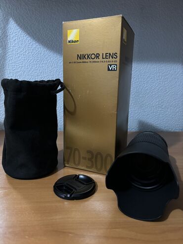 Аксессуары для фото и видео: Объектив Nikon AF-S VR 70 - 300 mm f/4.5 - 5.6G IF-ED, состояние