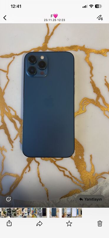 Apple iPhone: IPhone 12 Pro Max, 128 GB, Desert Titanium, Face ID -da lalafo.az — 7 Apple iPhone: IPhone 12 Pro Max, 128 GB, Desert Titanium, Face ID — 7