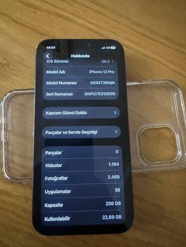 Apple iPhone: IPhone 12 Pro, Pacific Blue, Simsiz şarj — 8