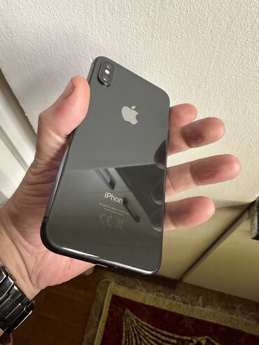 iphone x azerbaycan: IPhone X, 256 GB, Qara, Face ID