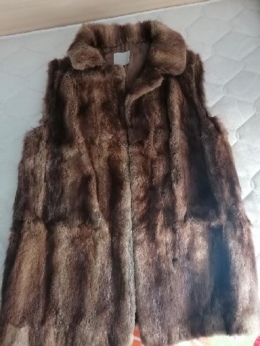 zenske zimske jakne ps fashion: Prsluk krzno pravi