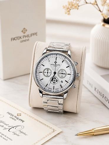 Aksesuarlar: Yeni, Qol saatı, Patek Phillipe, rəng - Qara — 7