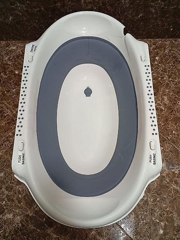 uşaq mətbəx: Uşaq üçün qatlanan vanna/hamam leğəni - Ölçü: oval forma, geniş — 2