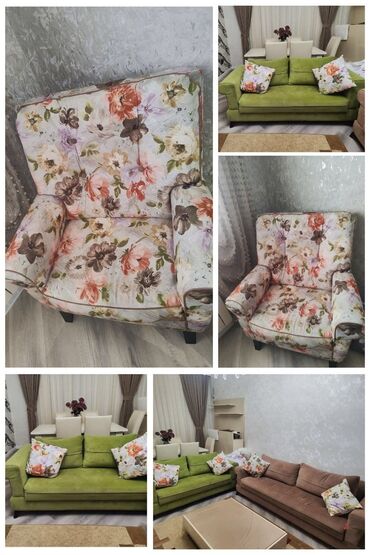 kece: İşlənmiş, Divan, 2 kreslo, Divan