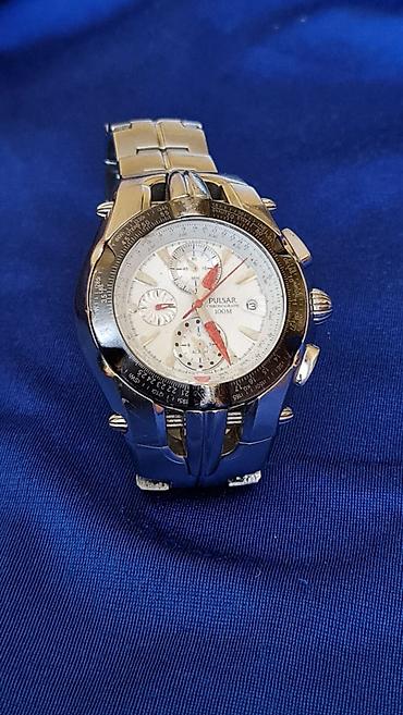 Ručni satovi: Pulsar muški hronograf – 100M - Brend/model: Pulsar Chronograph 100M — 7