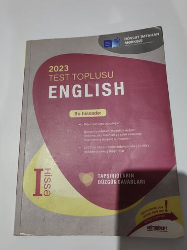 informatika test toplusu 2023: İngilis dili Toplu 2023 1-ci hissə
