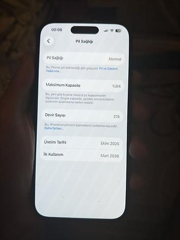 iphone 15 sadə: IPhone 15, 128 GB, Qara, Face ID — 3