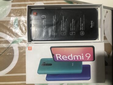 Xiaomi: Xiaomi Redmi 9, 64 GB, rəng - Boz, 
 Barmaq izi, İki sim kartlı, Face ID