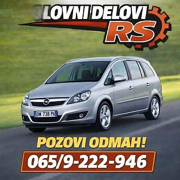 ford: KOČIONA CREVA I VODOVI ZA OPEL ZAFIRA OD 2005. DO 2011. GOD — 1