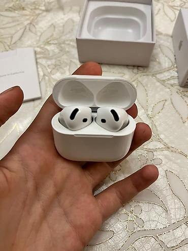 Qulaqcıqlar: Yeni Simsiz (Bluetooth) Qulaqcıqlar, Apple, rəng - Ağ -da lalafo.az — 8 Qulaqcıqlar: Yeni Simsiz (Bluetooth) Qulaqcıqlar, Apple, rəng - Ağ — 8