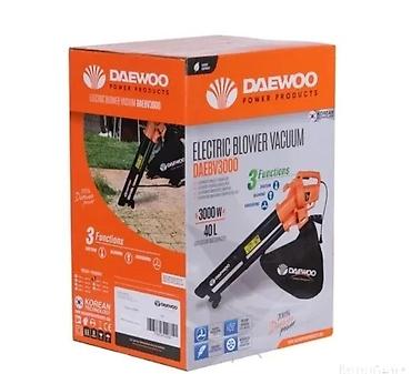 stolice visoke: Daewoo DAE BV3000 električni usisivač/duvač lišća 3‑u‑1 - Funkcije — 1