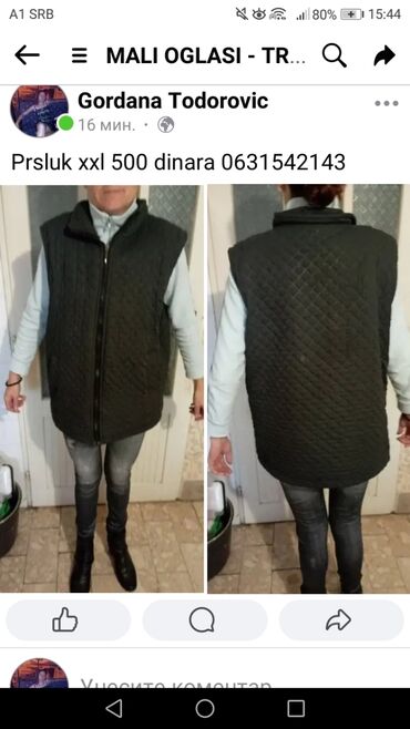 Prsluci: Prsluk veličina m l xl xxl — 11