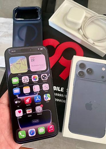 iphone telofon: IPhone 17 Pro, 256 GB, Mavi, Simsiz şarj — 3