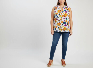 tunika plus size: Tu, Жіноча блуза, розмір 2XL