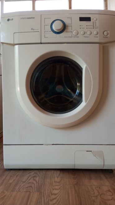 ремонт стиральной машины ош: Стиральная машина LG, Б/у, Автомат, До 6 кг, Полноразмерная