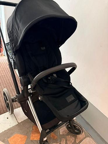 elodie: Коляска прогулочная Cybex Priam, черная Продам премиальную коляску — 1