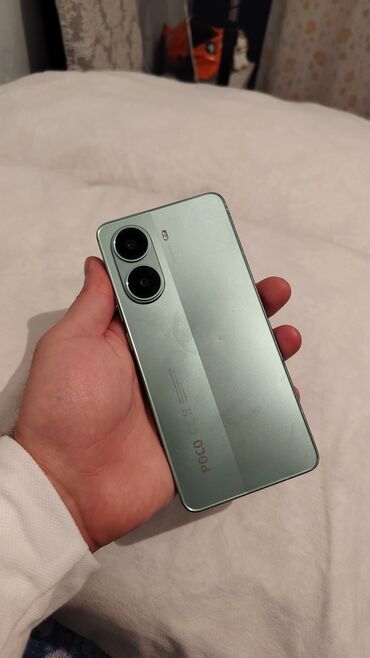телефон fly фонарик: Poco X7 Pro, 256 GB, rəng - Yaşıl, Barmaq izi