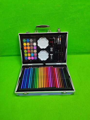 Канцтовары: Набор детский для рисования и творчества в ассортименте🌟 Комплектация — 7