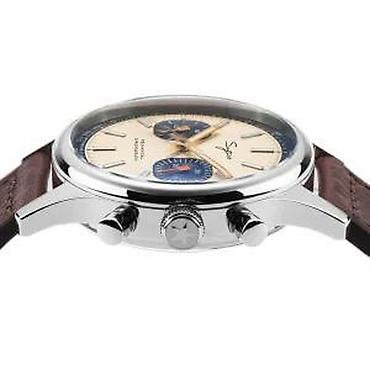 Ručni satovi: Sugess Chrono Heritage S387 - Bež - 40mm (SeaGull ST1901) — 17
