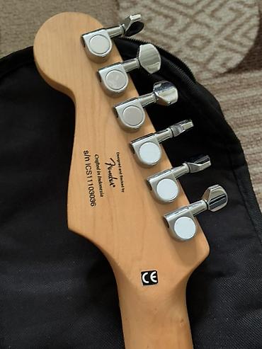 squier: - Электрогитара Squier by Fender в стиле Stratocaster, цвет Candy — 7