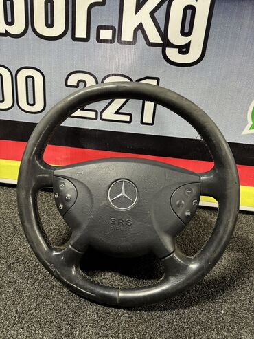 Рули: Руль Mercedes-Benz 2002 г., Б/у, Оригинал, Германия — 5