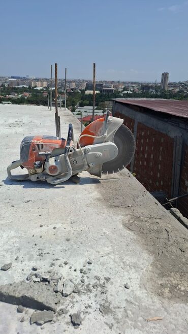 tikinti işləri: Beton kesimi beton deşimi beton kesen Beton kesme desme xidmeti beton