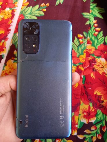 опиративная память: Redmi, Redmi 11 Prime 4G, Б/у, 128 ГБ, цвет - Синий, 1 SIM, 2 SIM, eSIM