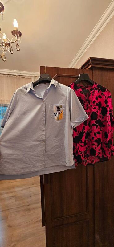 Köynək və bluzalar: Her biri 5 azn.ayeni kimidir hec bir problemi yoxdur.Elesi var hec — 10