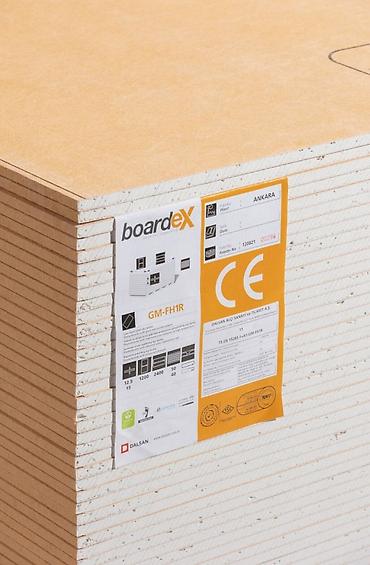 sendvic panel satilir: Boardex, suya və nəmə davamlı xüsusi özəyi və fiberglas mat örtüyü ilə — 1