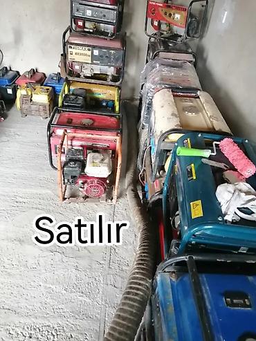 tikinti mater: Benzinli və dizel portativ generatorlar satılır. Fərqli güc — 1