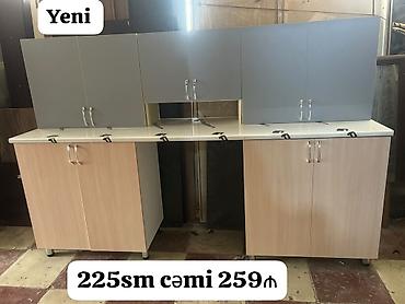 *259₼ YENİ Metbex mebeli SATILIR*‼️ Hazır əldədir Olcusu 225sm