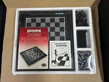 Društvene igre: SPHINX Chess Professor CXG 243 – elektronski šah računar - Samostalna — 26